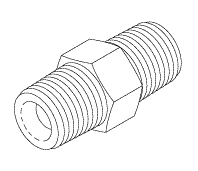 MIDMARK® - RITTER REPLACEMENT MALE CONNECTOR (1/8" MPT)