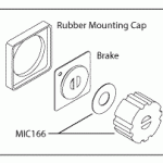MIDMARK® - RITTER REPLACEMENT BRAKE & COUPLER KIT