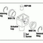 MIDMARK® - RITTER REPLACEMENT ACTUATOR CAP KIT