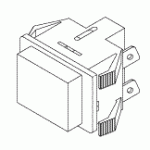 MIDMARK® - RITTER REPLACEMENT STOP SWITCH (RED)