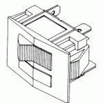 MIDMARK® - RITTER REPLACEMENT HEATER SWITCH (RED)