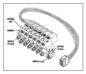 MEDIVATORS® REPLACEMENT MANIFOLD ASSEMBLY (AIR VALVE, 6 STN)
