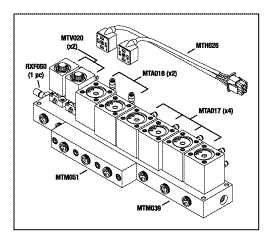 MEDIVATORS® REPLACEMENT MANIFOLD ASSEMBLY (8 STN)
