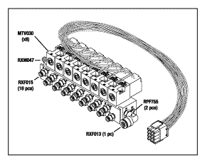 MEDIVATORS® REPLACEMENT MANIFOLD ASSEMBLY (AIR VALVE, 8 STN)
