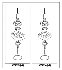 MEDIVATORS® REPLACEMENT BASIN VALVE REBUILD KIT