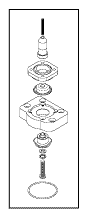 MEDIVATORS® REPLACEMENT VALVE REBUILD KIT (DRAIN/RETURN)