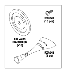 MEDIVATORS® REPLACEMENT AIR VALVE DIAPHRAGM KIT