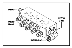 MEDIVATORS® REPLACEMENT MANIFOLD (AIR VALVE, 4 STN)