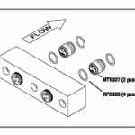 MEDIVATORS® REPLACEMENT SUB MANIFOLD (CHECK VALVES)