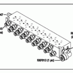 MEDIVATORS® REPLACEMENT MANIFOLD (AIR VALVE, 8 STN)