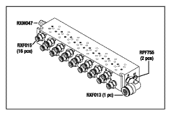 MEDIVATORS® REPLACEMENT MANIFOLD (AIR VALVE, 8 STN)