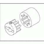 GE • OHMEDA • OHIO® MEDICAL REPLACEMENT GEARBOX COUPLER