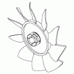 GE • OHMEDA • OHIO® MEDICAL REPLACEMENT FAN BLADE