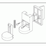 GE • OHMEDA • OHIO® MEDICAL REPLACEMENT SIDE WALL LATCH KIT