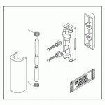 GE • OHMEDA • OHIO® MEDICAL REPLACEMENT PORTHOLE HINGE KIT