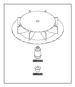 GE • OHMEDA • OHIO® MEDICAL REPLACEMENT FAN AND HUB KIT