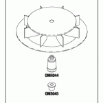 GE • OHMEDA • OHIO® MEDICAL REPLACEMENT FAN AND HUB KIT