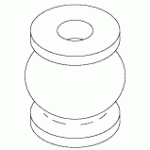 GE • OHMEDA • OHIO® MEDICAL REPLACEMENT MOTOR MOUNT