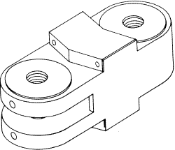 PELTON & CRANE REPLACEMENT ARM ADAPTOR
