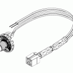 PELTON & CRANE REPLACEMENT DIMMER SWITCH ASSEMBLY