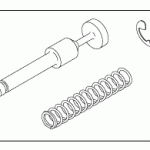 PELTON & CRANE REPLACEMENT RELEASE PIN ASSEMBLY
