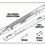 PELTON & CRANE REPLACEMENT MECHANICAL SPRING (CEILING MOUNT)
