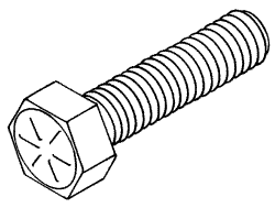 PELTON & CRANE REPLACEMENT BOLT