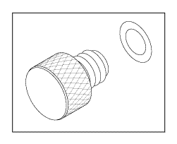 PELTON & CRANE REPLACEMENT DRAIN CAP WITH O-RING 1 PELTON & CRANE REPLACEMENT DRAIN CAP WITH O-RING