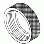 PELTON & CRANE REPLACEMENT FILTER CAP (AIR INLET)