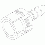 PELTON & CRANE REPLACEMENT IN-LINE COUPLING (1/8")