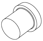 PELTON & CRANE REPLACEMENT FOOT TIP INSERT