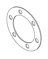 PELTON & CRANE REPLACEMENT GASKET (END COVER)