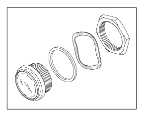 PELTON & CRANE REPLACEMENT SIGHT GLASS (OIL)
