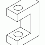PELTON & CRANE REPLACEMENT DOOR HINGE BLOCK
