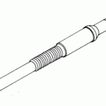 PELTON & CRANE REPLACEMENT DOOR HANDLE INSERT