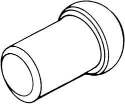 PELTON & CRANE REPLACEMENT COUNTER BALANCE SPRING COVER INSERT