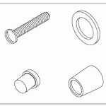 PELTON & CRANE REPLACEMENT FOOT KIT