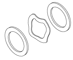 PELTON & CRANE REPLACEMENT WAVE WASHER KIT