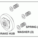 PELTON & CRANE REPLACEMENT BRAKE REPAIR KIT
