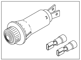 PELTON & CRANE REPLACEMENT “HEAT ON” LIGHT (AMBER)