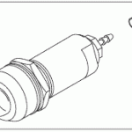 PELTON & CRANE REPLACEMENT AIR INDICATOR (GREEN)