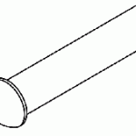 PELTON & CRANE REPLACEMENT HINGE PIN