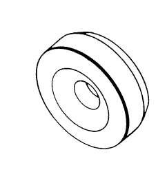 PELTON & CRANE REPLACEMENT VALVE BUTTON RETAINER