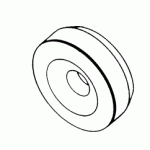 PELTON & CRANE REPLACEMENT VALVE BUTTON RETAINER