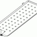 PELTON & CRANE REPLACEMENT TRAY REST & SUPPORT ASSEMBLY