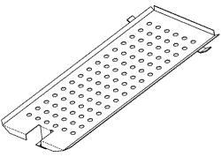 PELTON & CRANE REPLACEMENT TRAY REST & SUPPORT ASSEMBLY