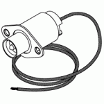 PELTON & CRANE REPLACEMENT LIGHT SOCKET