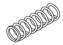 PELTON & CRANE REPLACEMENT LAMP REMOVAL SPRING