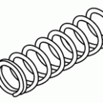 PELTON & CRANE REPLACEMENT LAMP REMOVAL SPRING