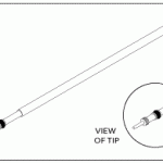 PELTON & CRANE REPLACEMENT WATER VALVE STEM